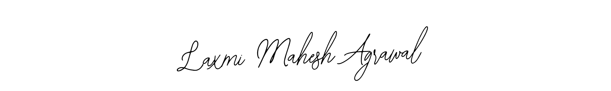 Make a short Laxmi Mahesh Agrawal signature style. Manage your documents anywhere anytime using Bearetta-2O07w. Create and add eSignatures, submit forms, share and send files easily. Laxmi Mahesh Agrawal signature style 12 images and pictures png