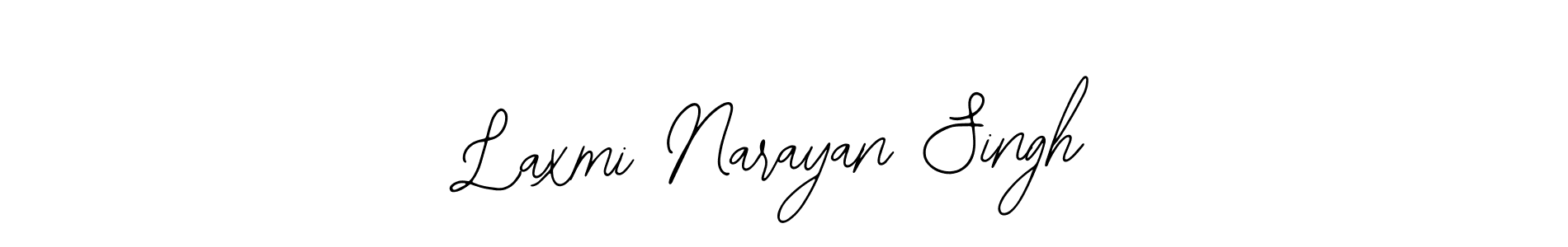 Use a signature maker to create a handwritten signature online. With this signature software, you can design (Bearetta-2O07w) your own signature for name Laxmi Narayan Singh. Laxmi Narayan Singh signature style 12 images and pictures png