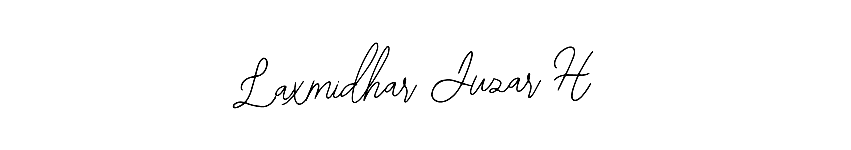 Also we have Laxmidhar Juzar H name is the best signature style. Create professional handwritten signature collection using Bearetta-2O07w autograph style. Laxmidhar Juzar H signature style 12 images and pictures png