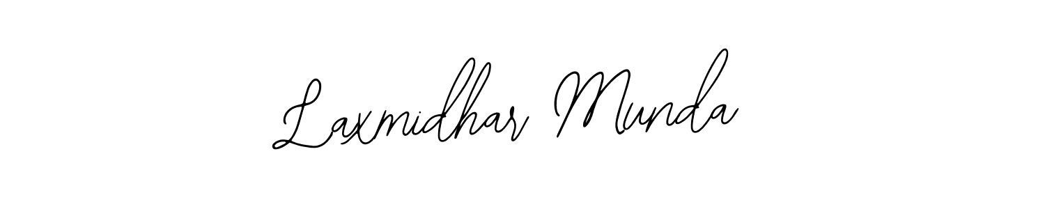 Also You can easily find your signature by using the search form. We will create Laxmidhar Munda name handwritten signature images for you free of cost using Bearetta-2O07w sign style. Laxmidhar Munda signature style 12 images and pictures png