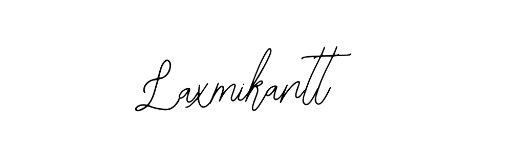 How to make Laxmikantt name signature. Use Bearetta-2O07w style for creating short signs online. This is the latest handwritten sign. Laxmikantt signature style 12 images and pictures png