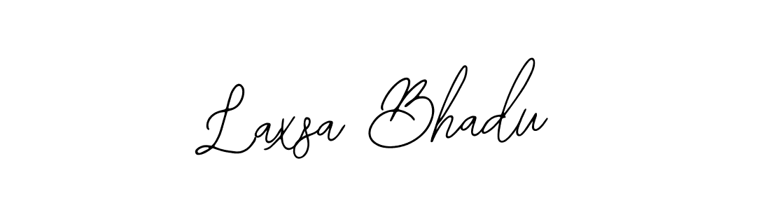 Once you've used our free online signature maker to create your best signature Bearetta-2O07w style, it's time to enjoy all of the benefits that Laxsa Bhadu name signing documents. Laxsa Bhadu signature style 12 images and pictures png