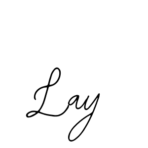 You should practise on your own different ways (Bearetta-2O07w) to write your name (Lay) in signature. don't let someone else do it for you. Lay signature style 12 images and pictures png