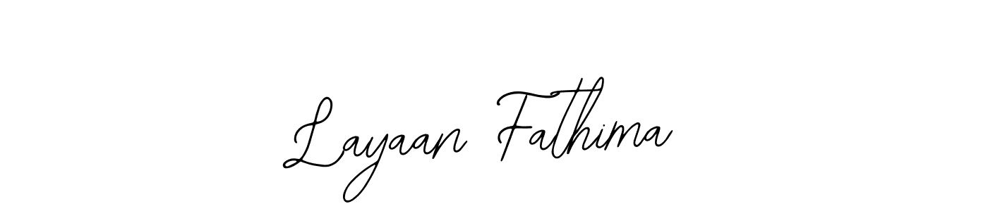 You should practise on your own different ways (Bearetta-2O07w) to write your name (Layaan Fathima) in signature. don't let someone else do it for you. Layaan Fathima signature style 12 images and pictures png