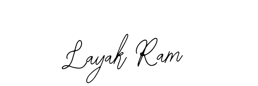 Also we have Layak Ram name is the best signature style. Create professional handwritten signature collection using Bearetta-2O07w autograph style. Layak Ram signature style 12 images and pictures png