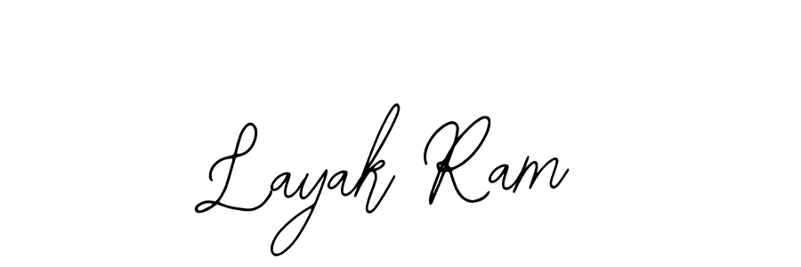 Also we have Layak Ram name is the best signature style. Create professional handwritten signature collection using Bearetta-2O07w autograph style. Layak Ram signature style 12 images and pictures png