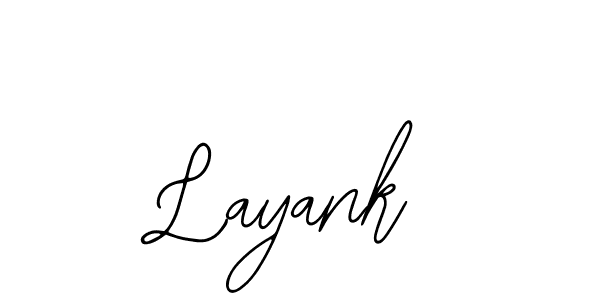 How to make Layank name signature. Use Bearetta-2O07w style for creating short signs online. This is the latest handwritten sign. Layank signature style 12 images and pictures png