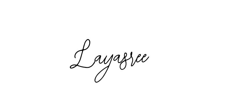 Use a signature maker to create a handwritten signature online. With this signature software, you can design (Bearetta-2O07w) your own signature for name Layasree. Layasree signature style 12 images and pictures png