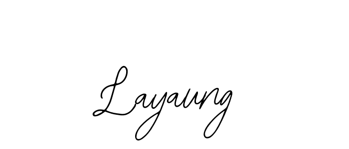 The best way (Bearetta-2O07w) to make a short signature is to pick only two or three words in your name. The name Layaung include a total of six letters. For converting this name. Layaung signature style 12 images and pictures png