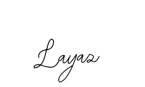 Use a signature maker to create a handwritten signature online. With this signature software, you can design (Bearetta-2O07w) your own signature for name Layaz. Layaz signature style 12 images and pictures png