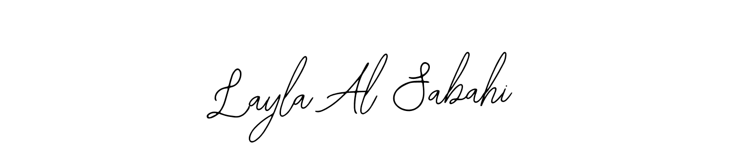 Bearetta-2O07w is a professional signature style that is perfect for those who want to add a touch of class to their signature. It is also a great choice for those who want to make their signature more unique. Get Layla Al Sabahi name to fancy signature for free. Layla Al Sabahi signature style 12 images and pictures png