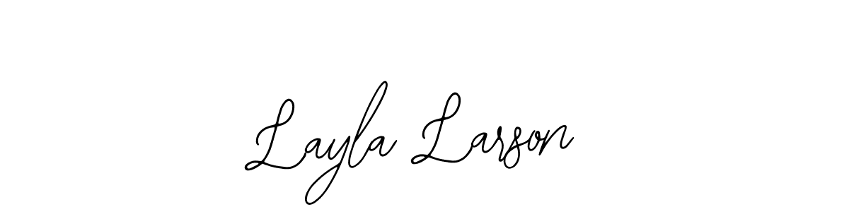 Make a short Layla Larson signature style. Manage your documents anywhere anytime using Bearetta-2O07w. Create and add eSignatures, submit forms, share and send files easily. Layla Larson signature style 12 images and pictures png