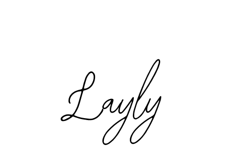 How to make Layly signature? Bearetta-2O07w is a professional autograph style. Create handwritten signature for Layly name. Layly signature style 12 images and pictures png