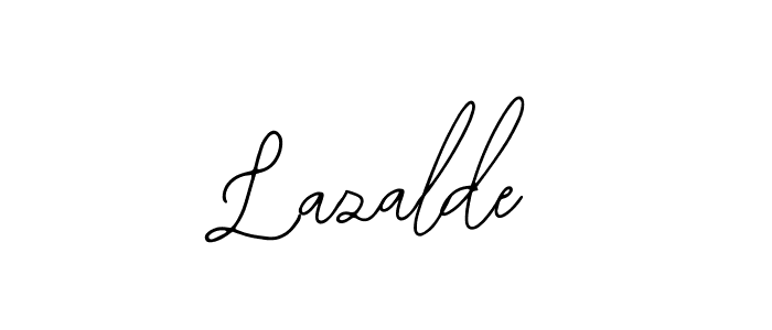 Here are the top 10 professional signature styles for the name Lazalde. These are the best autograph styles you can use for your name. Lazalde signature style 12 images and pictures png