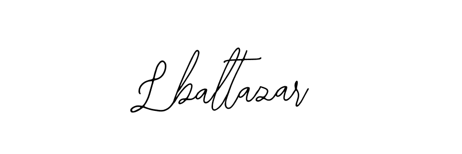 You should practise on your own different ways (Bearetta-2O07w) to write your name (Lbaltazar) in signature. don't let someone else do it for you. Lbaltazar signature style 12 images and pictures png