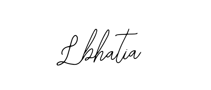 Similarly Bearetta-2O07w is the best handwritten signature design. Signature creator online .You can use it as an online autograph creator for name Lbhatia. Lbhatia signature style 12 images and pictures png
