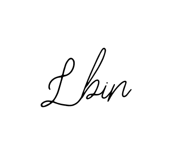 Design your own signature with our free online signature maker. With this signature software, you can create a handwritten (Bearetta-2O07w) signature for name Lbin. Lbin signature style 12 images and pictures png