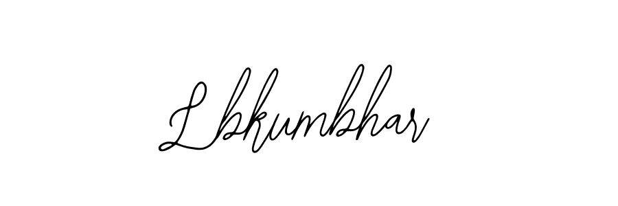 How to make Lbkumbhar signature? Bearetta-2O07w is a professional autograph style. Create handwritten signature for Lbkumbhar name. Lbkumbhar signature style 12 images and pictures png