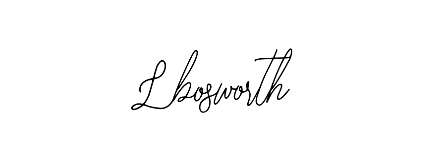 Design your own signature with our free online signature maker. With this signature software, you can create a handwritten (Bearetta-2O07w) signature for name Lbosworth. Lbosworth signature style 12 images and pictures png