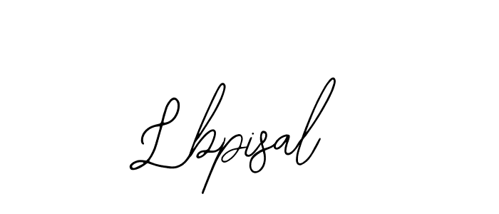 Use a signature maker to create a handwritten signature online. With this signature software, you can design (Bearetta-2O07w) your own signature for name Lbpisal. Lbpisal signature style 12 images and pictures png