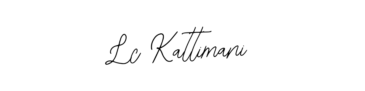 Use a signature maker to create a handwritten signature online. With this signature software, you can design (Bearetta-2O07w) your own signature for name Lc Kattimani. Lc Kattimani signature style 12 images and pictures png