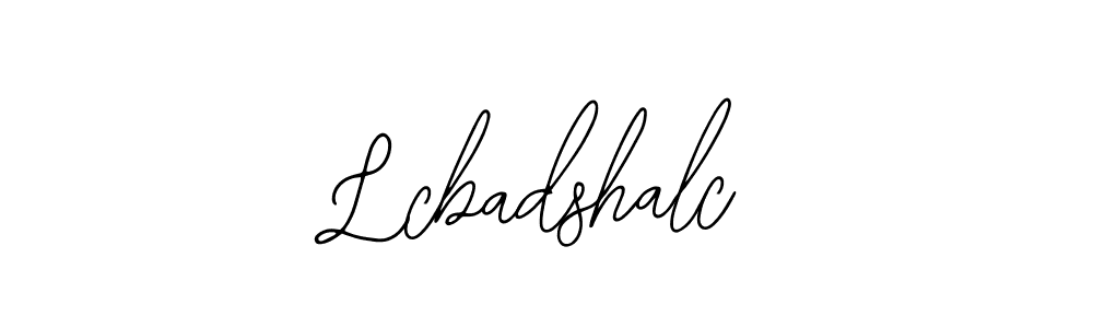 The best way (Bearetta-2O07w) to make a short signature is to pick only two or three words in your name. The name Lcbadshalc include a total of six letters. For converting this name. Lcbadshalc signature style 12 images and pictures png