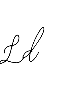 Also we have Ld name is the best signature style. Create professional handwritten signature collection using Bearetta-2O07w autograph style. Ld signature style 12 images and pictures png