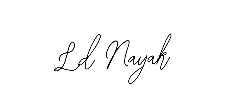 Similarly Bearetta-2O07w is the best handwritten signature design. Signature creator online .You can use it as an online autograph creator for name Ld Nayak. Ld Nayak signature style 12 images and pictures png