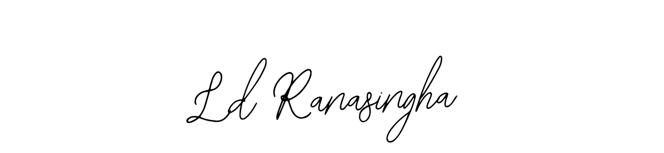Make a short Ld Ranasingha signature style. Manage your documents anywhere anytime using Bearetta-2O07w. Create and add eSignatures, submit forms, share and send files easily. Ld Ranasingha signature style 12 images and pictures png