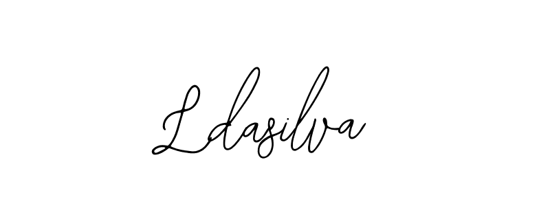 Use a signature maker to create a handwritten signature online. With this signature software, you can design (Bearetta-2O07w) your own signature for name Ldasilva. Ldasilva signature style 12 images and pictures png