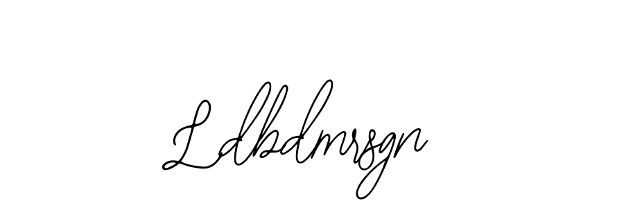 How to make Ldbdmrsgn name signature. Use Bearetta-2O07w style for creating short signs online. This is the latest handwritten sign. Ldbdmrsgn signature style 12 images and pictures png