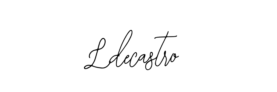 See photos of Ldecastro official signature by Spectra . Check more albums & portfolios. Read reviews & check more about Bearetta-2O07w font. Ldecastro signature style 12 images and pictures png