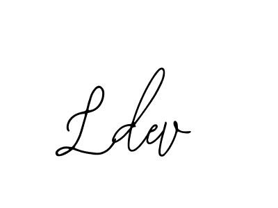 Make a beautiful signature design for name Ldev. With this signature (Bearetta-2O07w) style, you can create a handwritten signature for free. Ldev signature style 12 images and pictures png