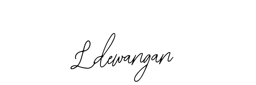 Create a beautiful signature design for name Ldewangan. With this signature (Bearetta-2O07w) fonts, you can make a handwritten signature for free. Ldewangan signature style 12 images and pictures png