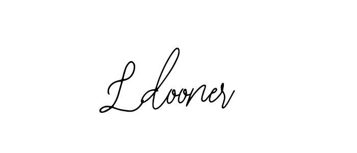You should practise on your own different ways (Bearetta-2O07w) to write your name (Ldooner) in signature. don't let someone else do it for you. Ldooner signature style 12 images and pictures png