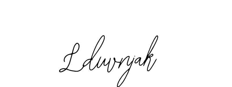 if you are searching for the best signature style for your name Lduvnjak. so please give up your signature search. here we have designed multiple signature styles  using Bearetta-2O07w. Lduvnjak signature style 12 images and pictures png