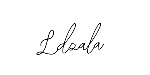 How to make Ldzala signature? Bearetta-2O07w is a professional autograph style. Create handwritten signature for Ldzala name. Ldzala signature style 12 images and pictures png