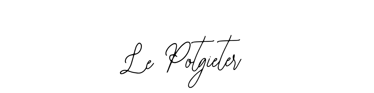 The best way (Bearetta-2O07w) to make a short signature is to pick only two or three words in your name. The name Le Potgieter include a total of six letters. For converting this name. Le Potgieter signature style 12 images and pictures png