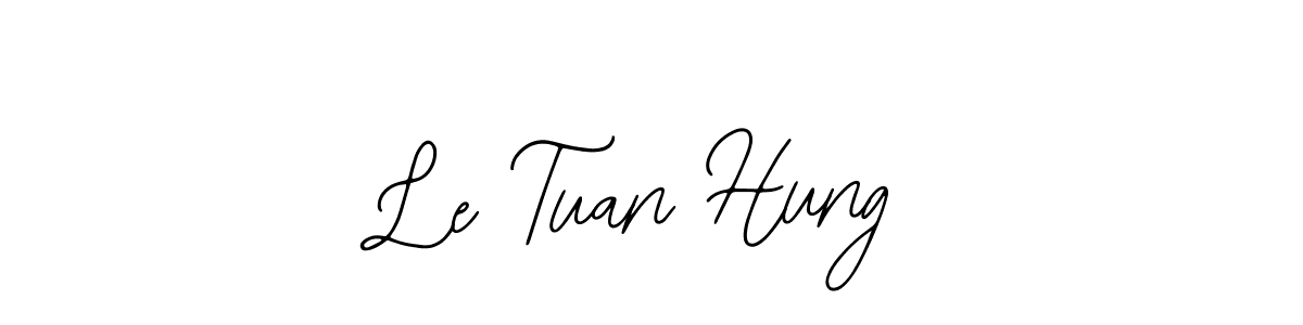 Le Tuan Hung stylish signature style. Best Handwritten Sign (Bearetta-2O07w) for my name. Handwritten Signature Collection Ideas for my name Le Tuan Hung. Le Tuan Hung signature style 12 images and pictures png