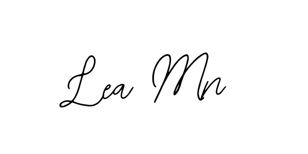 You should practise on your own different ways (Bearetta-2O07w) to write your name (Lea Mn) in signature. don't let someone else do it for you. Lea Mn signature style 12 images and pictures png
