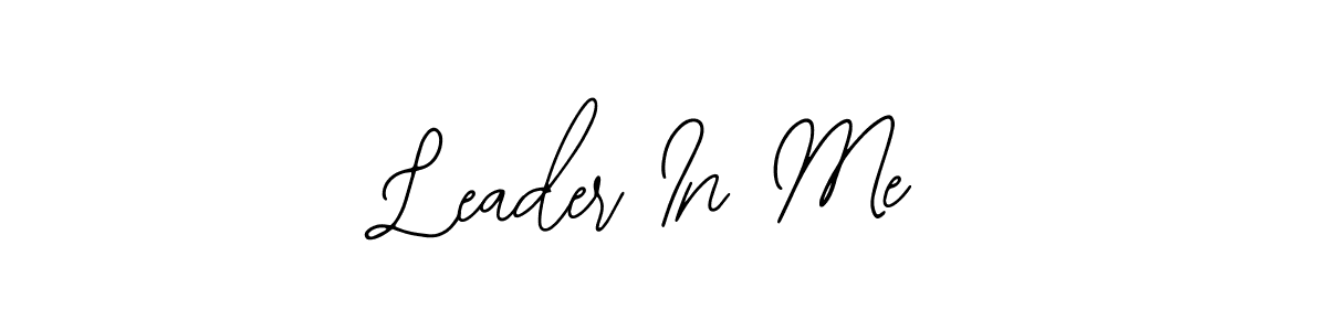 It looks lik you need a new signature style for name Leader In Me. Design unique handwritten (Bearetta-2O07w) signature with our free signature maker in just a few clicks. Leader In Me signature style 12 images and pictures png