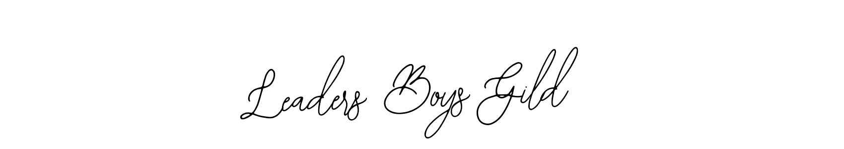 Bearetta-2O07w is a professional signature style that is perfect for those who want to add a touch of class to their signature. It is also a great choice for those who want to make their signature more unique. Get Leaders Boys Gild name to fancy signature for free. Leaders Boys Gild signature style 12 images and pictures png