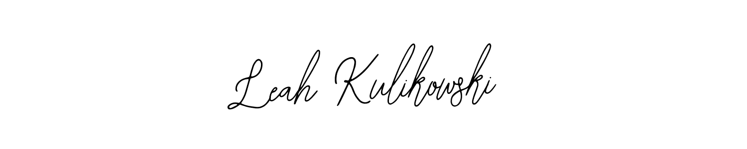Best and Professional Signature Style for Leah Kulikowski. Bearetta-2O07w Best Signature Style Collection. Leah Kulikowski signature style 12 images and pictures png
