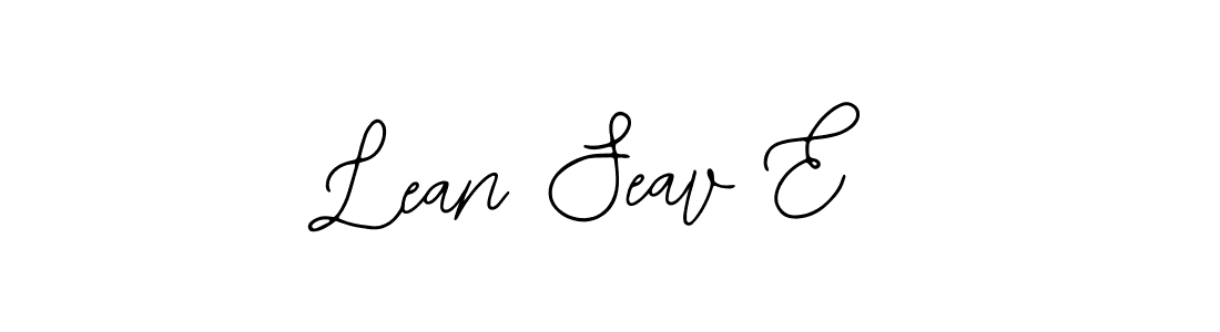 How to Draw Lean Seav E signature style? Bearetta-2O07w is a latest design signature styles for name Lean Seav E. Lean Seav E signature style 12 images and pictures png