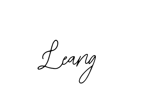 It looks lik you need a new signature style for name Leang. Design unique handwritten (Bearetta-2O07w) signature with our free signature maker in just a few clicks. Leang signature style 12 images and pictures png