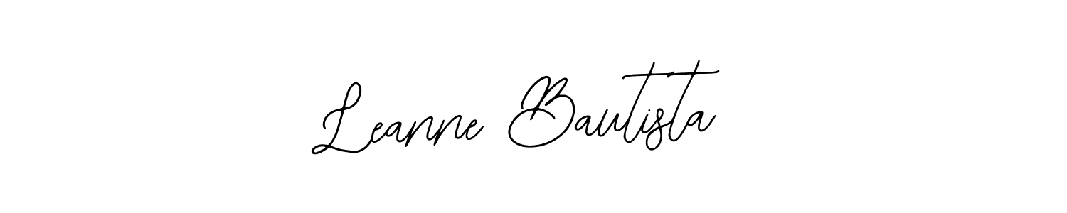 Design your own signature with our free online signature maker. With this signature software, you can create a handwritten (Bearetta-2O07w) signature for name Leanne Bautista. Leanne Bautista signature style 12 images and pictures png