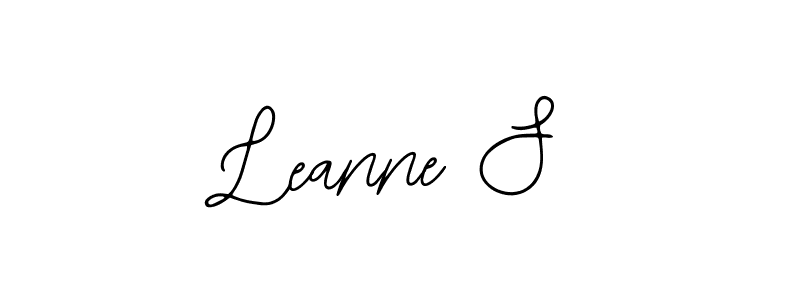 Bearetta-2O07w is a professional signature style that is perfect for those who want to add a touch of class to their signature. It is also a great choice for those who want to make their signature more unique. Get Leanne S name to fancy signature for free. Leanne S signature style 12 images and pictures png