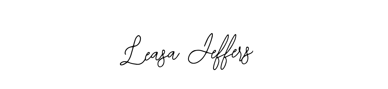 Leasa Jeffers stylish signature style. Best Handwritten Sign (Bearetta-2O07w) for my name. Handwritten Signature Collection Ideas for my name Leasa Jeffers. Leasa Jeffers signature style 12 images and pictures png