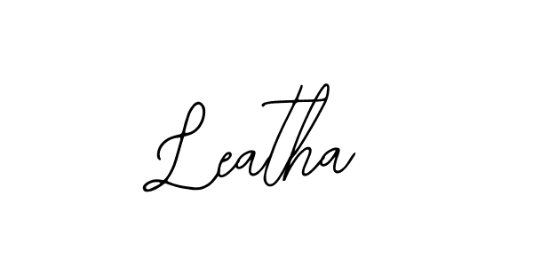 See photos of Leatha official signature by Spectra . Check more albums & portfolios. Read reviews & check more about Bearetta-2O07w font. Leatha signature style 12 images and pictures png
