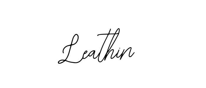 Create a beautiful signature design for name Leathin. With this signature (Bearetta-2O07w) fonts, you can make a handwritten signature for free. Leathin signature style 12 images and pictures png